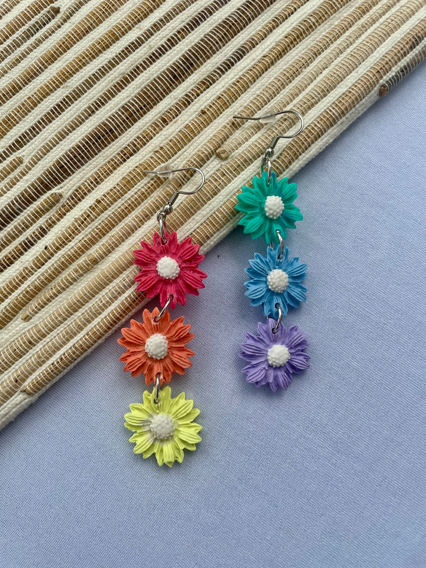 Pastel Flower Dangle