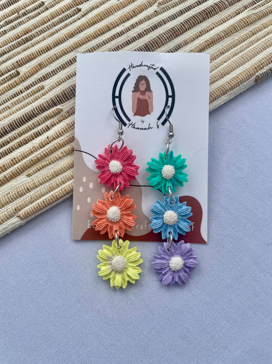 Pastel Flower Dangle
