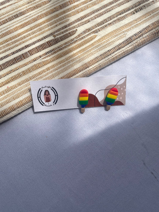 Rainbow Popsicle Stud