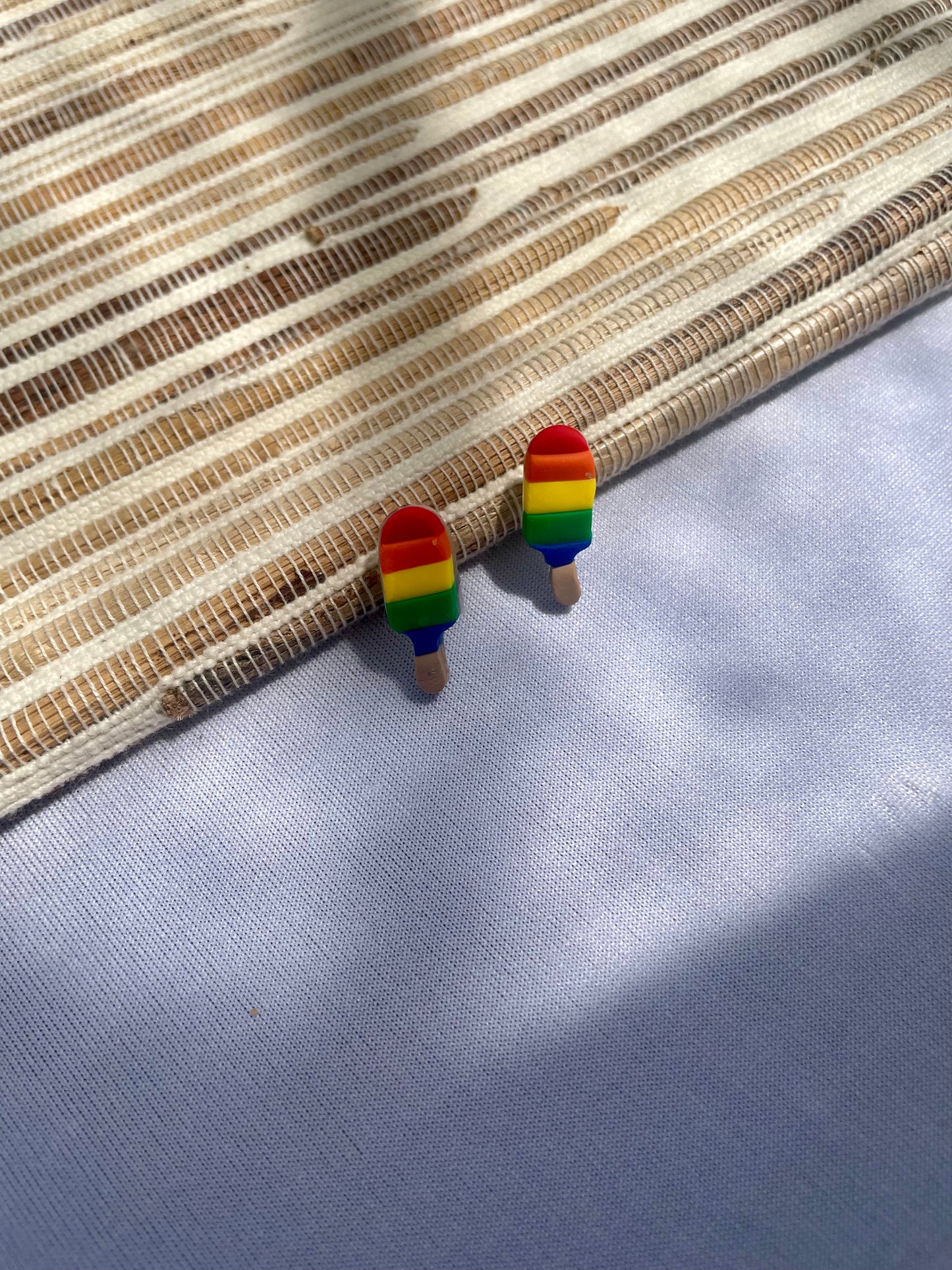 Rainbow Popsicle Stud