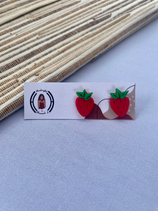 Strawberry Studs