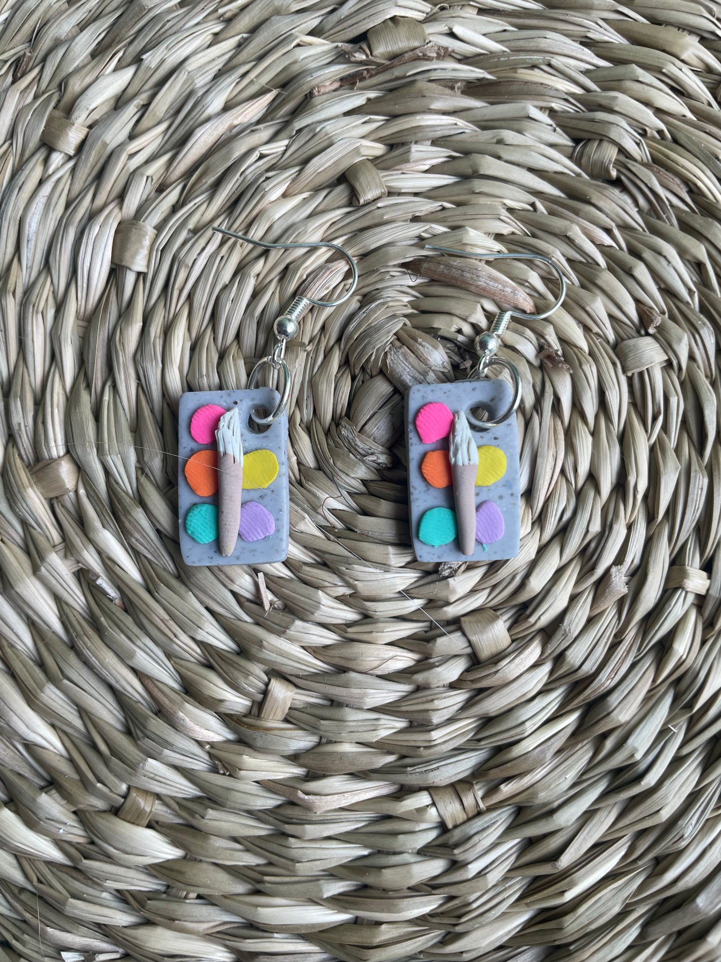 Paint Pallet Rainbow or Pastel